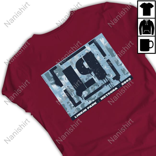 Meteora Distorted T-Shirt Linkin Park Meteora Distorted Crewneck Sweatshirt
