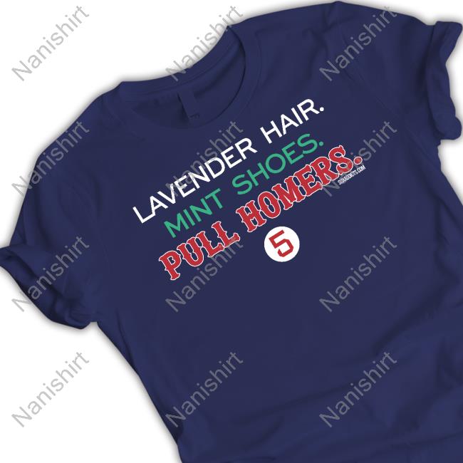 Bonfire Shop Lavender Hair Mint Shoes Pull Homers Sox Addict Shirt