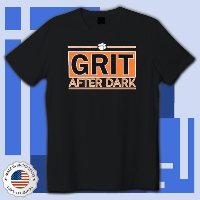Clemson Athletics Grit After Dark Clemson Basketball Sweatshirts