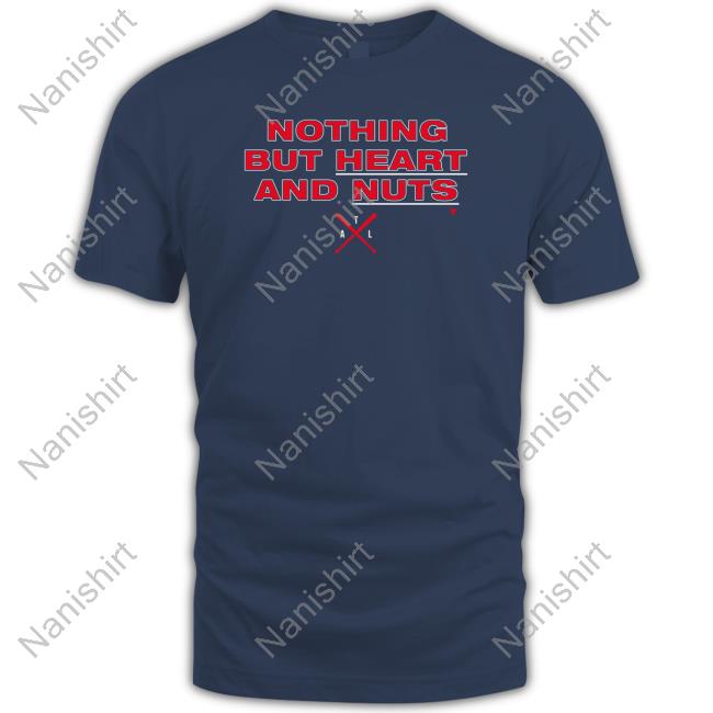 Official Aj Minter Nothing But Heart And Nuts Tee Shirt