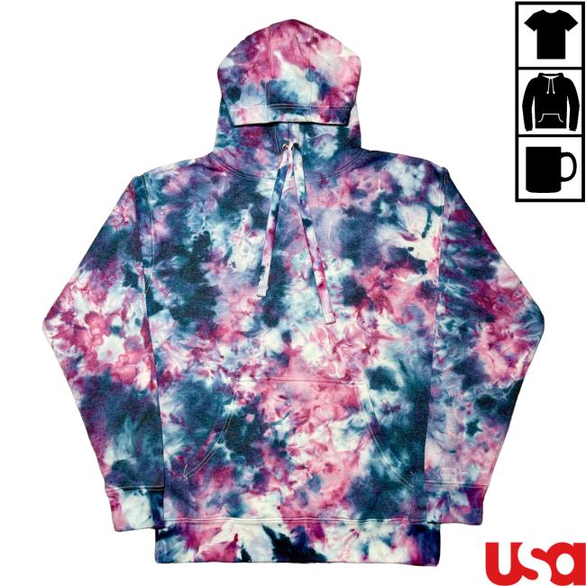 Official The Tie Dye Company Galaxy Tie Dye Crew
