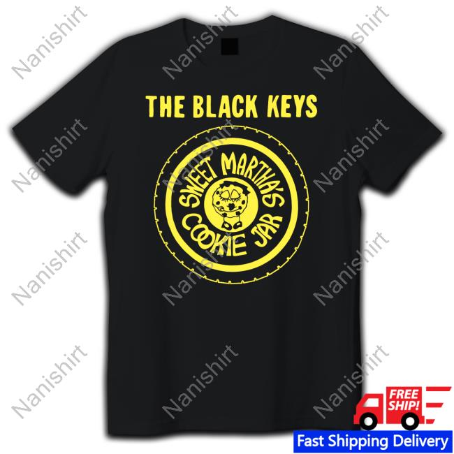 Official The Black Keys Sweet Martha’S Cookie Jar Shirt