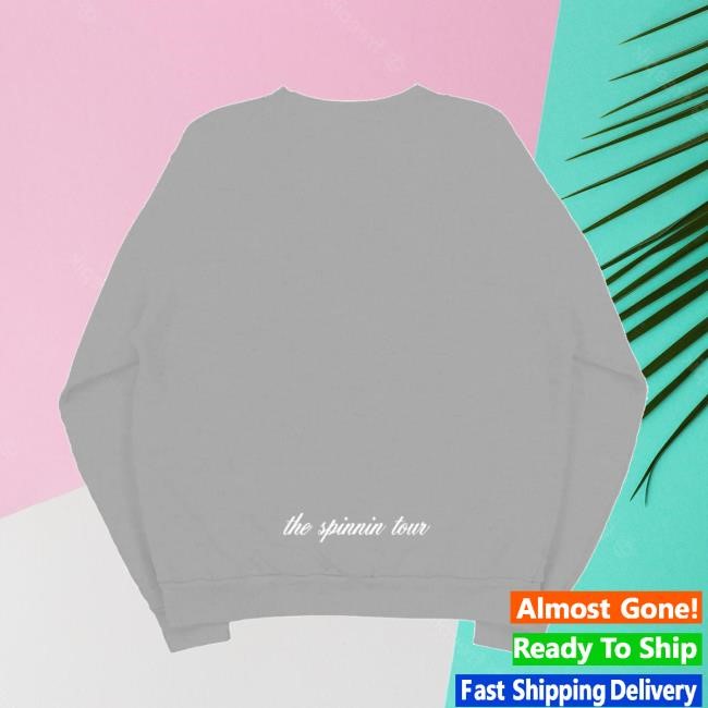 Spinnin Tour Grey Pullover Crewneck Sweatshirt Madison Beer