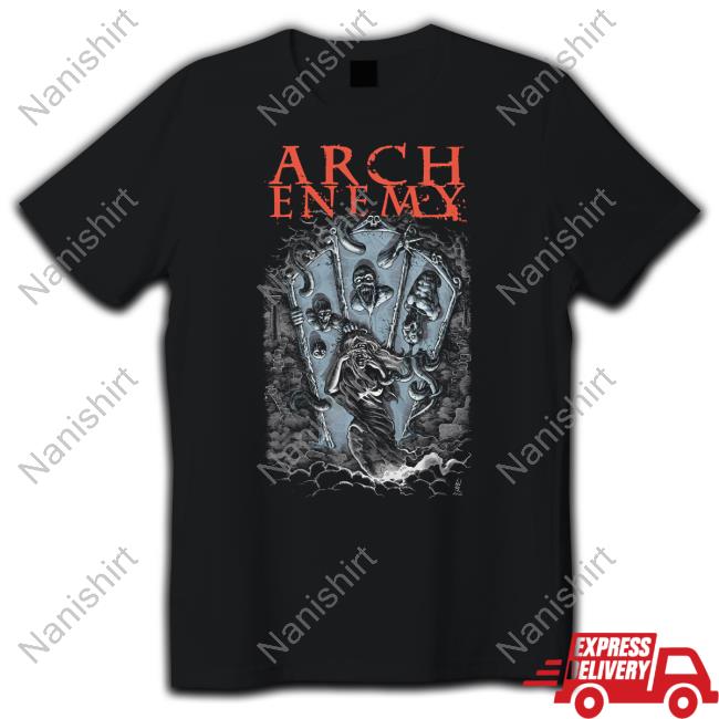 Rebellion Republic Merch Arch Enemy Mirrors Red Tee