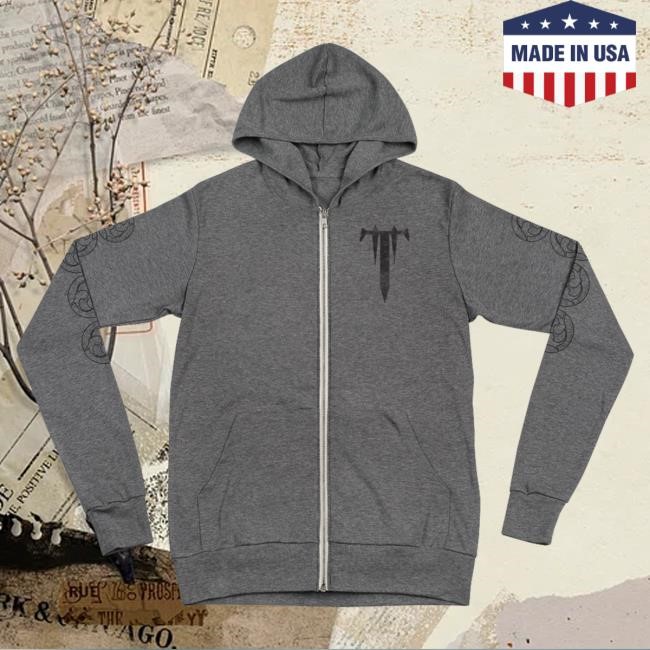 Official Trivium Merch Store Trivium Trivium Dragon Zip Hoodies
