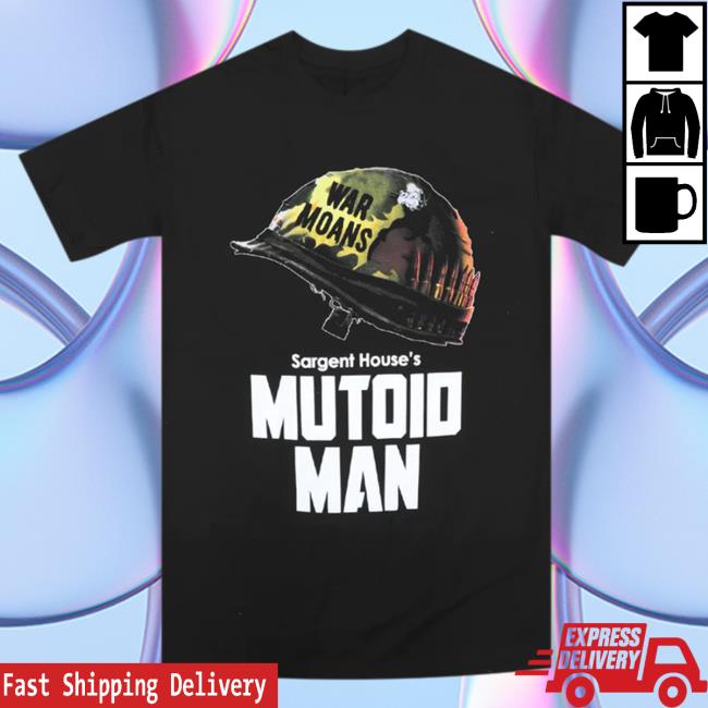 Official Hello Merch Mutoid Man Full Metal Mutoid Black Hooded
