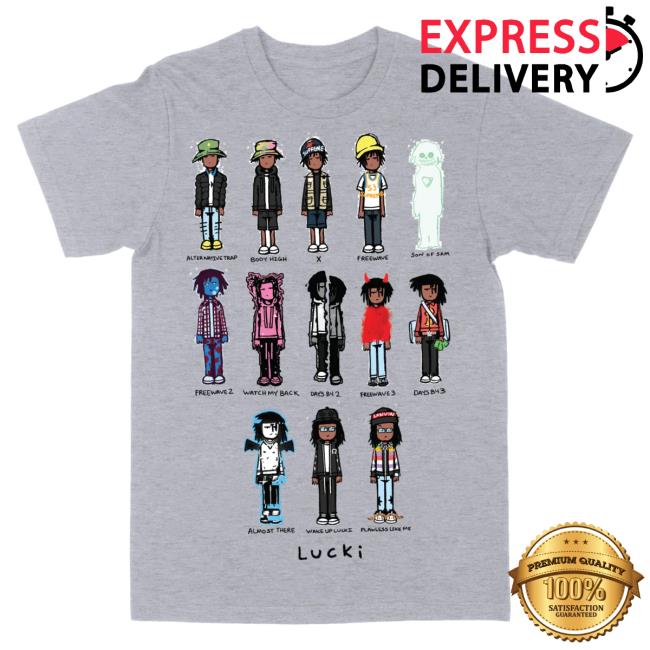 Official Sincerely Lucki Evolution Shirt 2023 SincerelyLucki Deadboylife