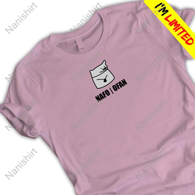 NAFO OFAN Shop Merch Embroidered Fella Sock Character Hoodie