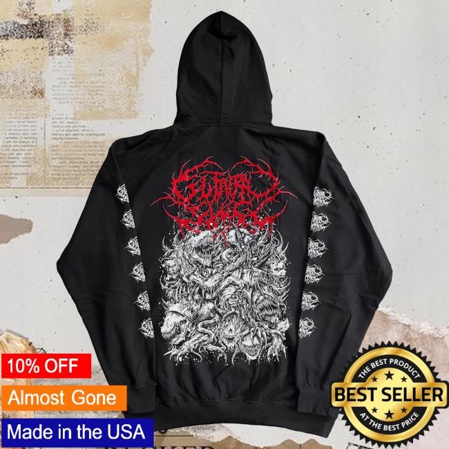 Official Reality Fade Merch Store Guttural Slug 'Paranormal Evisceration' Attractive Hoodie