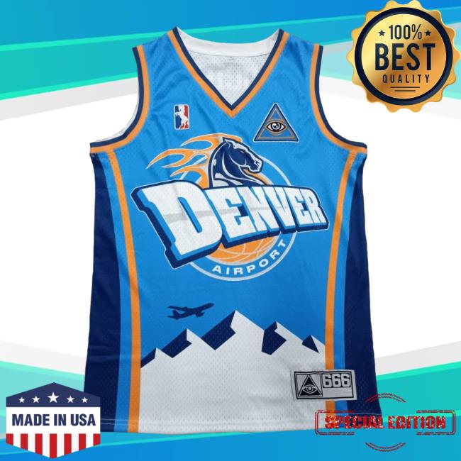 Official Denver Airport Basketball Jersey
