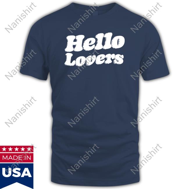 Official Niall Horan Merch Hello Lovers Logo Crewneck