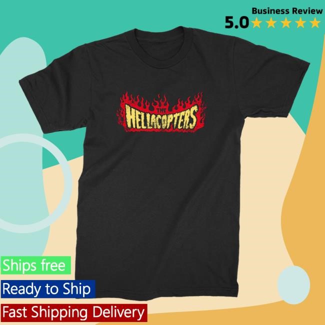 The Hellacopters - Flame Shirt The Hellacopters Merch