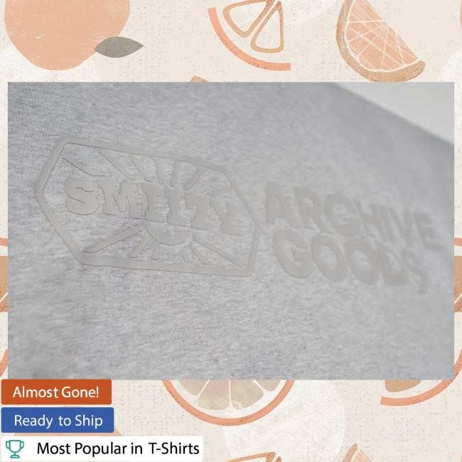 Official Smii7y Archive Goods Hoodies Light Grey
