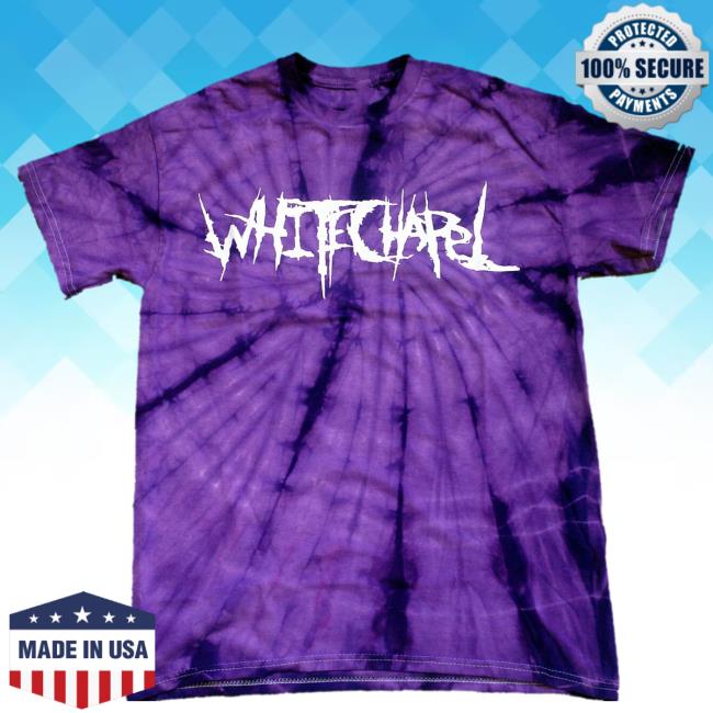 Logo Spider Purple Tie Dye New T Shirt White Chapel