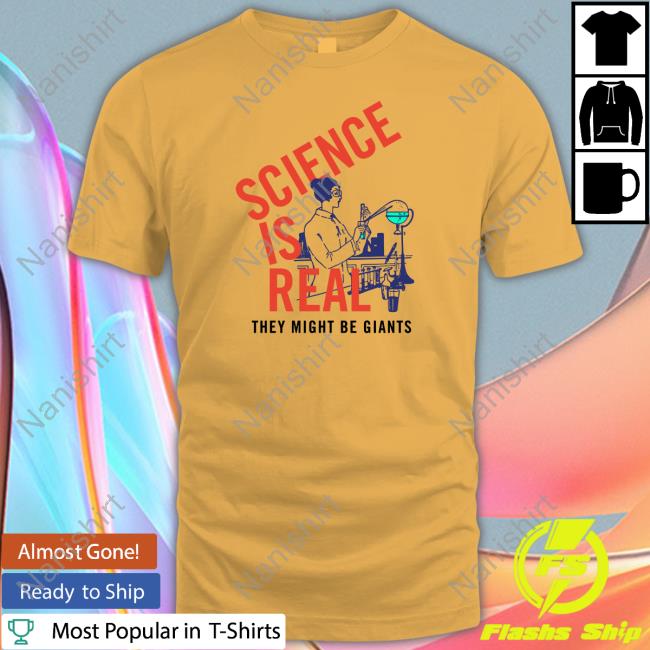 Tmbg Shop Science Is Real They Might Be Giants Long Sleeve Tee