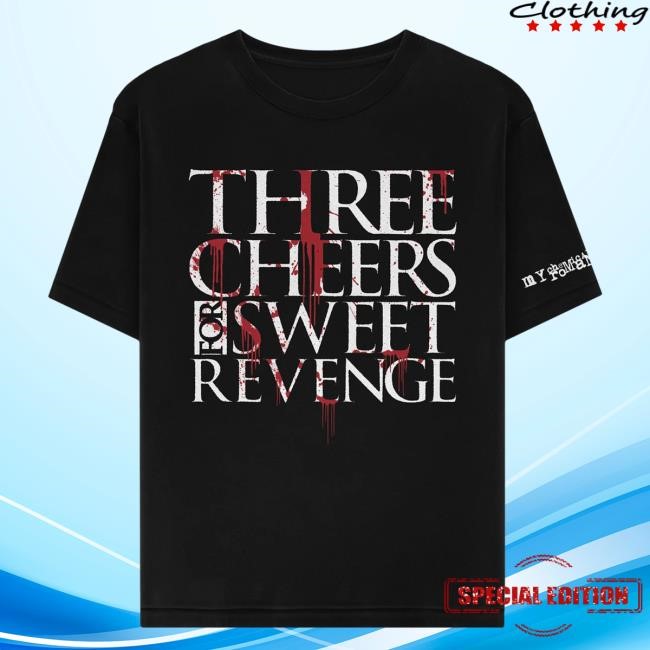 Official MCR Merch My Chemical Romance Sweet Revenge T-Shirts