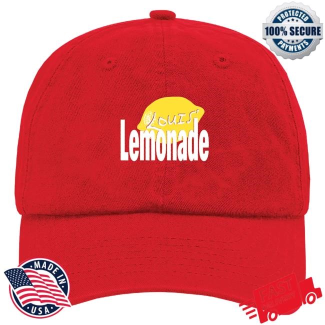 Official Louis Tomlinson Merch Store Shop Lemonade Red Dad Cap LouisTomlinson