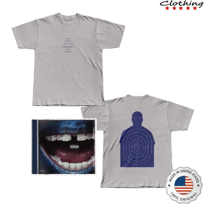 Blue Lips Fan Pack A Schoolboy Q Popover Shirt