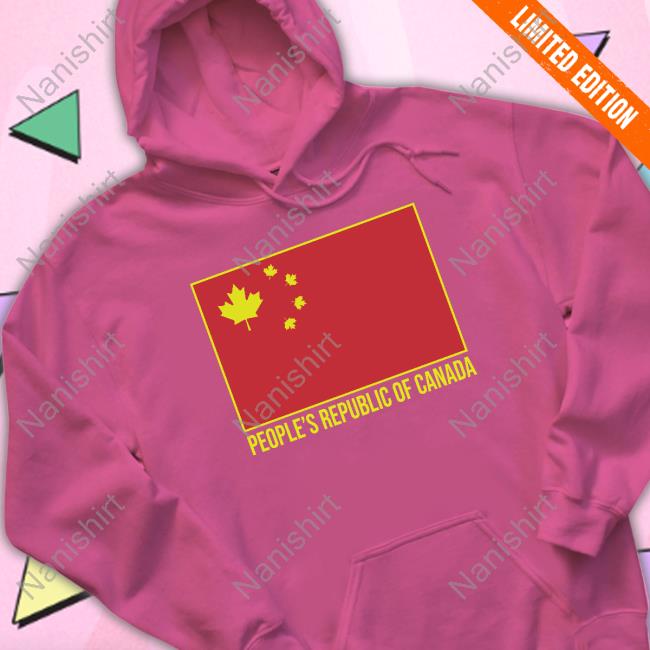 People's Republic Of Canada Chinese Flag T Shirts