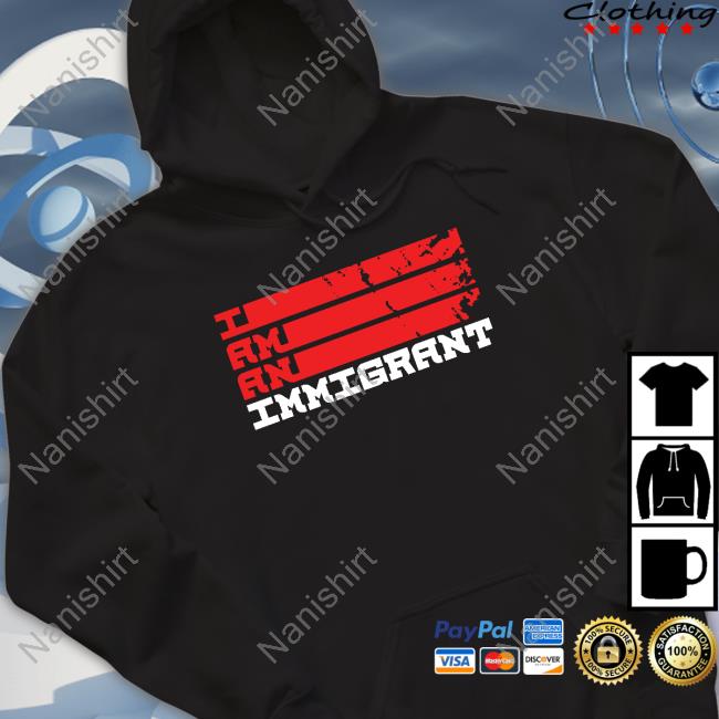 I Am An Immigrant Long Sleeved T Shirt Omid Abtahi