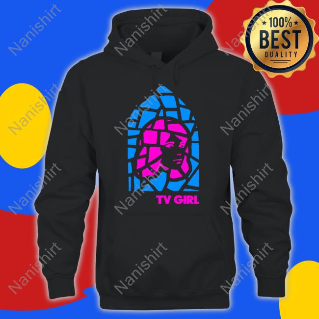 Official Americas Favorite Indie Band Shop TV Girl Stain Glass Girl Shirt