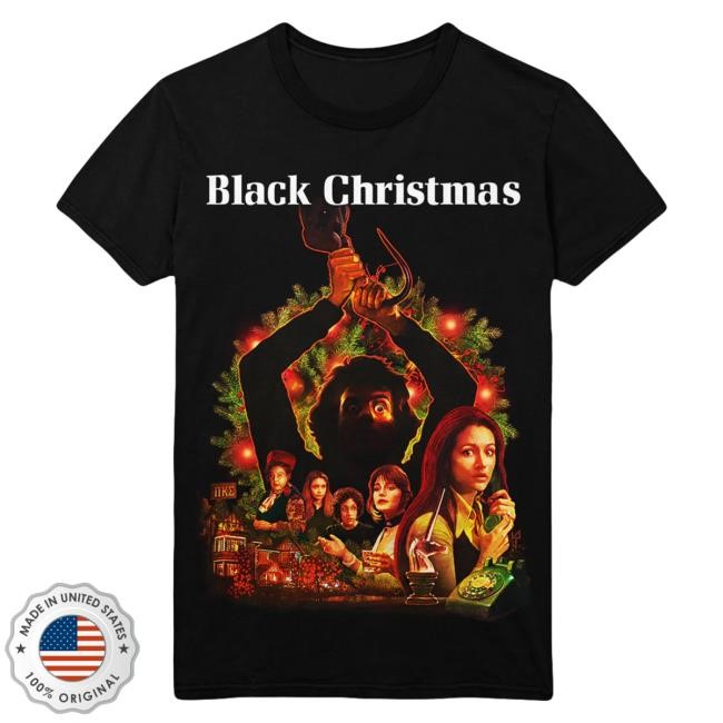 Official Gutter Garbs Black Christmas: Silent Night Shirt New