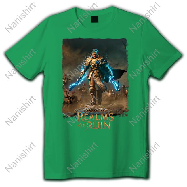 Warhammer Age Of Sigmar: Realms Of Ruin Black Tee