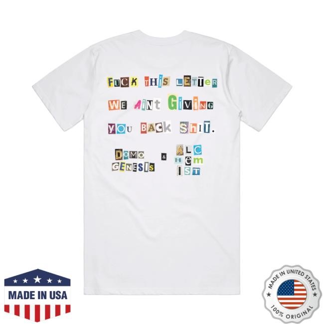 ALC Records Ransom Note New Tee ALC Records