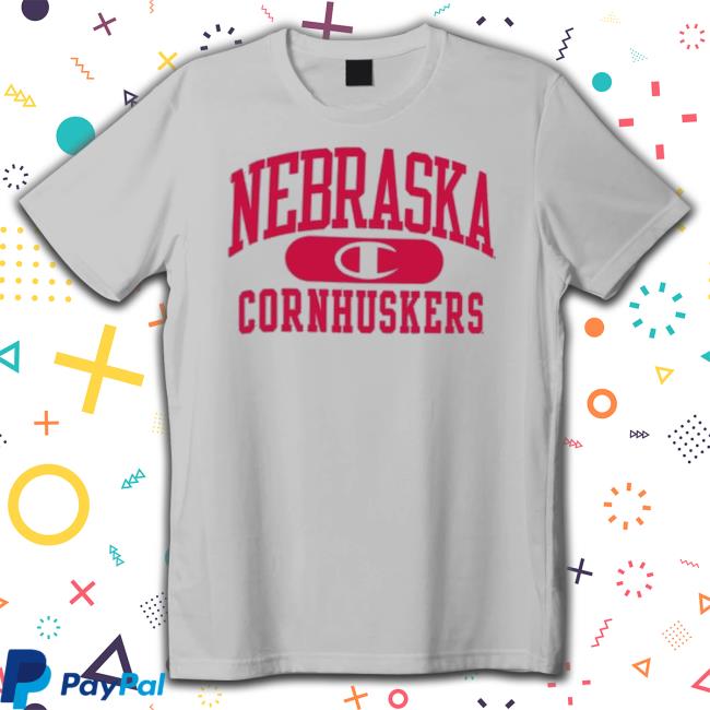 Champion Nebraska Huskers Arch Pill T Shirt