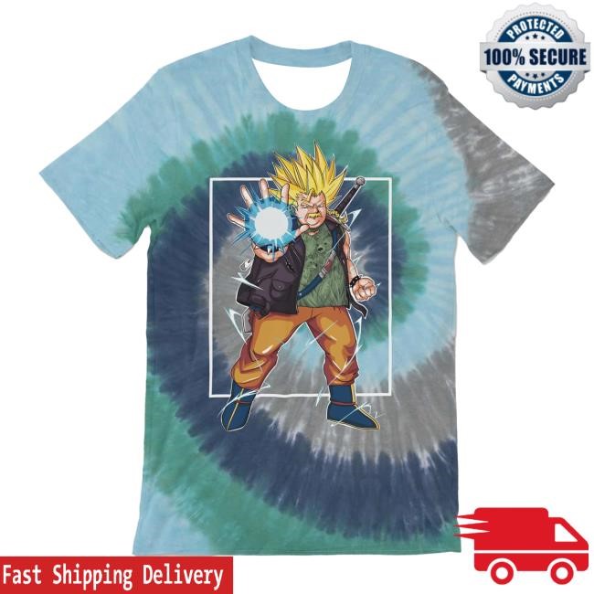 Super Saiyan Jacob Tie Dye T Shirt – Dropout Store
