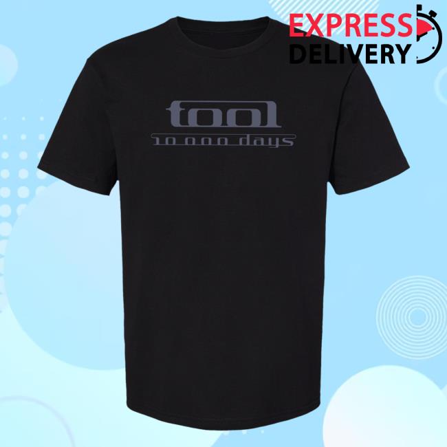 Official Tool Muisc Band Clothing Store Shop 10,000 Days Logo Drop Shoulder Unisex New Shirt ToolBand ToolMusic Merch