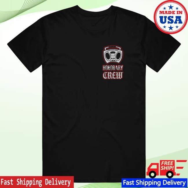 Official Dance Gavin Dance Merch Honorary Crew Black - Tees DanceGavinDance