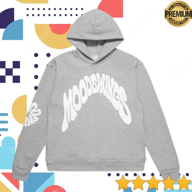 Official Juice Clothing Store Mood Swings Printed AOP Hoodie Grey Juicestore 3D