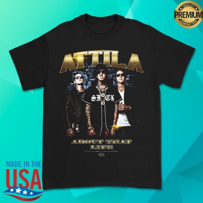 Official Attila Merch Bootleg Shirt 2024