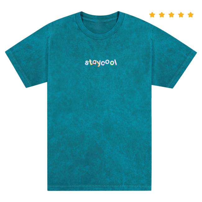 Official Stay Cool Clothing Store Stay Cool Classic Shirt 2024 (Teal Mineral Wash) StayCool StaycoolNyc