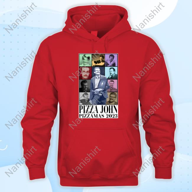 Official dftbaRachel Pizza John Pizzamas 2023 Long Sleeve Tee Official Pizza John Pizzamas 2023 Long Sleeve Tee