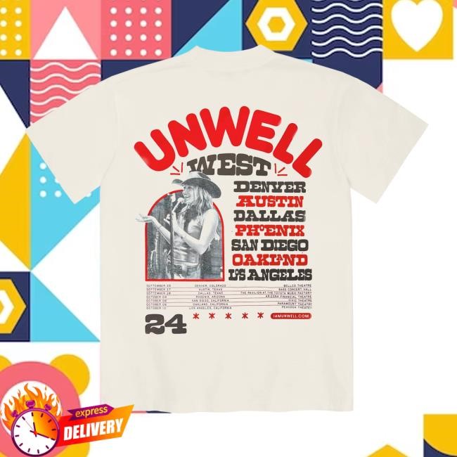 Unwell Shop Unwell West Tour Tee UNWELL | Call Her Daddy Merch