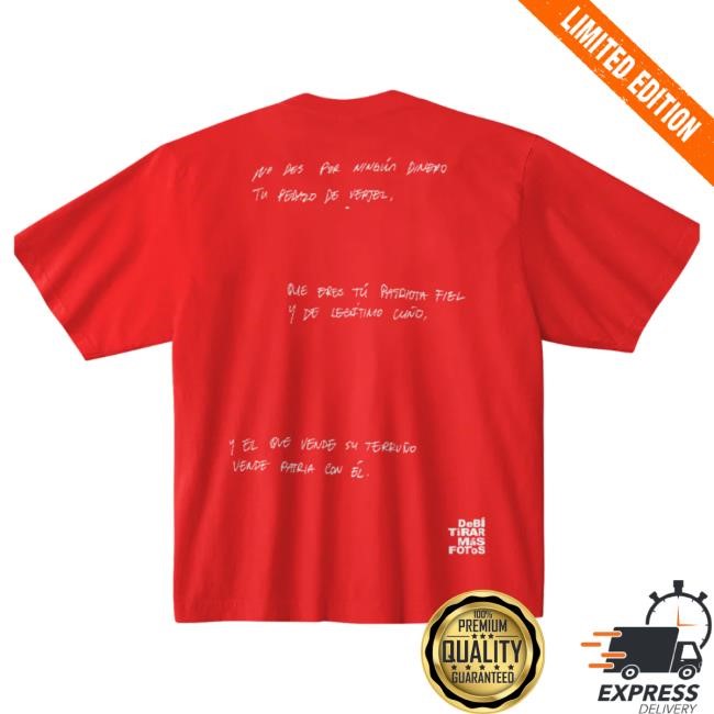 Official Bad Bunny Merch Virgilio Dávila Tshirt BadBunny