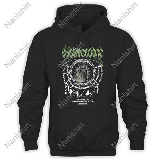 Official Ghostemane Merch I Only Ever Cry To Wash Away The Blood Anti Icon 2023 T Shirts