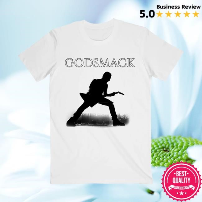 Godsmack Guitar Photo Tee Shirt Godsmack Merch