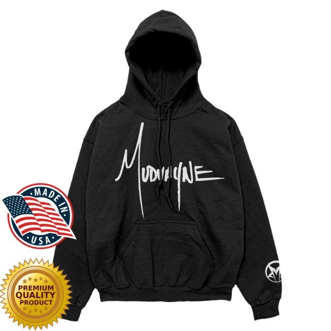 Official Mudvayne Merch Mud Vayne Logo Black Crew neck Sweatshirt