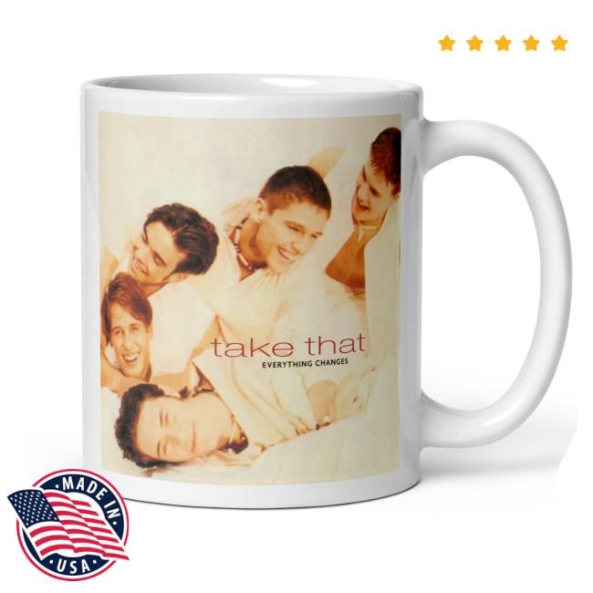 Take That Everything Changes Anniversary Mug