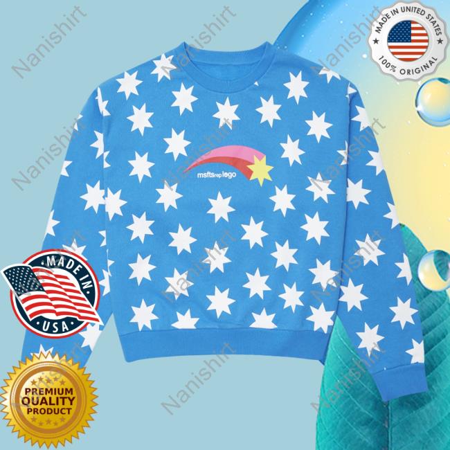Official Msftsrep Clothing Star Logo AOP Pullover Hoodie 3D All Over Print