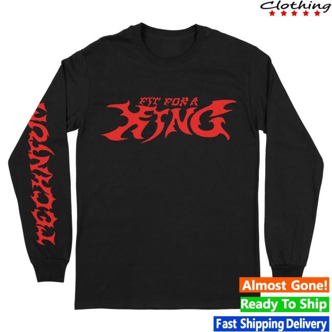 Fit For A King Snake Eyeball Long Sleeve Shirts