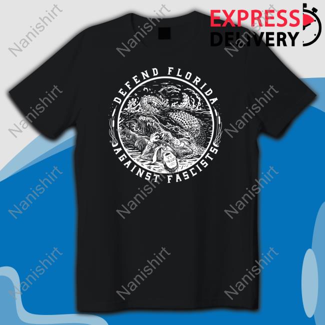 Official Defend Florida Against Fascists T Shirt