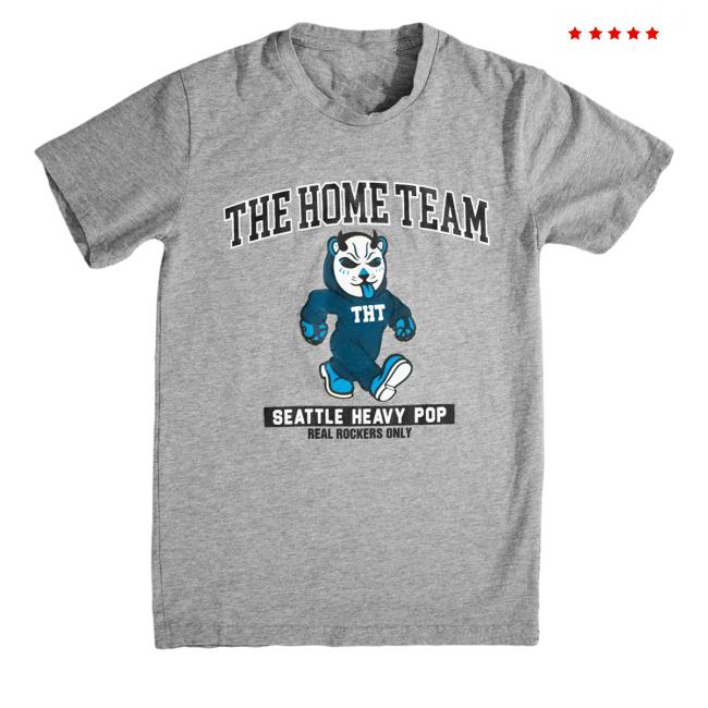 Official The Home Team Merch College Rocker Tee Shirt