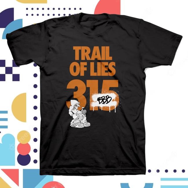 Trail Of Lies - Only The Strong T-Shirts - Triple B Records