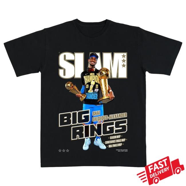Official Slam Goods SLAM Cover Shirt - Shai Gilgeous-Alexander (SLAM 257)