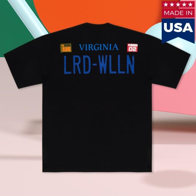 Let God Sort Em Out Star Trak X Lord Willin' Plate Tee White Clipse