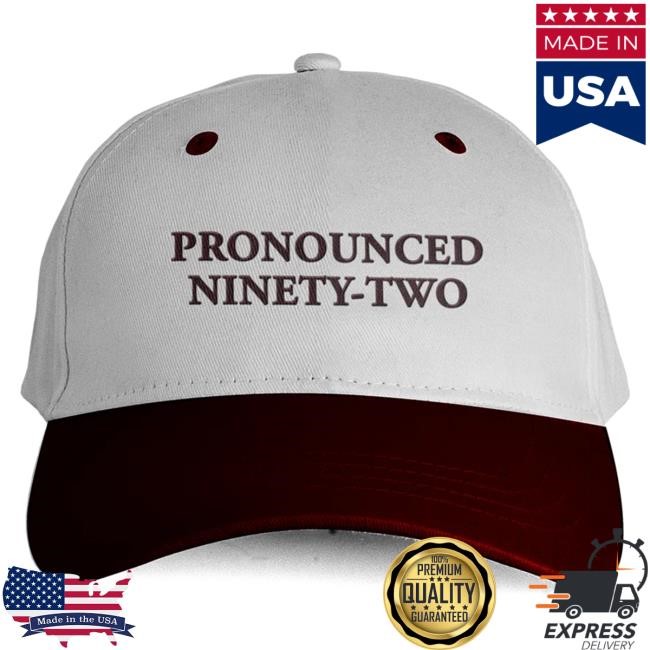 Official Quinn Xcii Merch Pronounced 92 Hat Official Quinn Xcii Pronounced 92 Cap